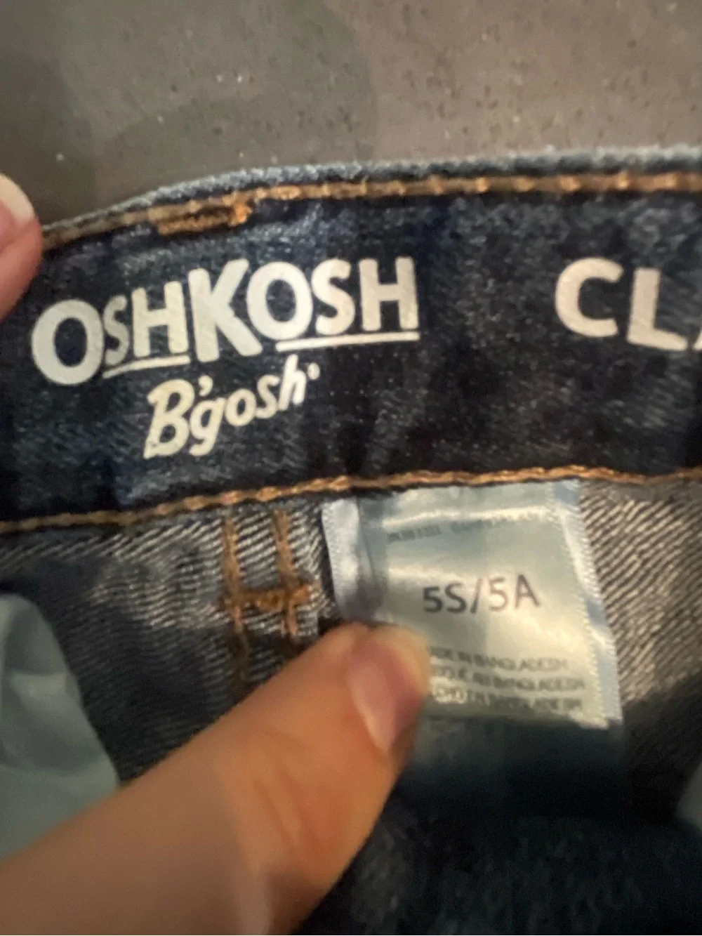 OshKosh B'gosh Faded Blue Straight Jeans